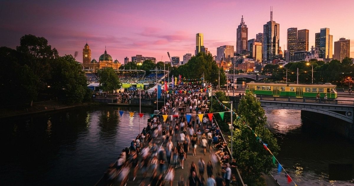 Eventos em Melbourne: o calendário anual que muda o seu intercâmbio